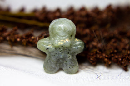 Labradorit - Pepparkaksgubbe 𐀪