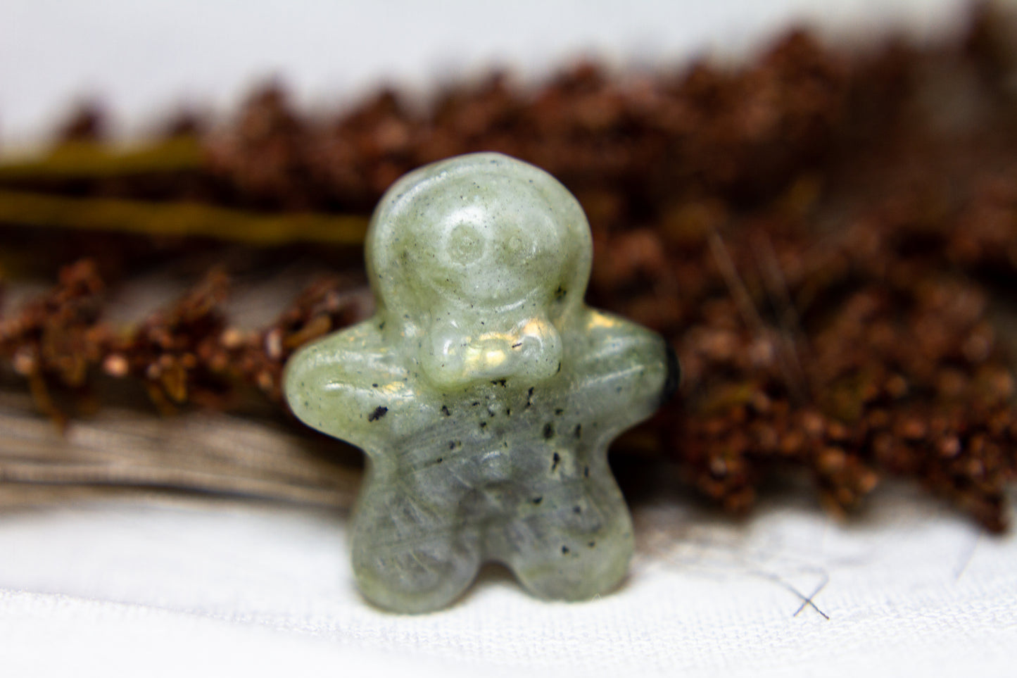 Labradorit - Pepparkaksgubbe 𐀪
