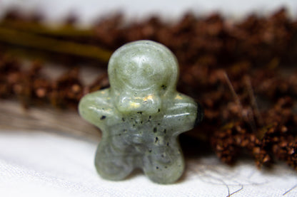 Labradorit - Pepparkaksgubbe 𐀪