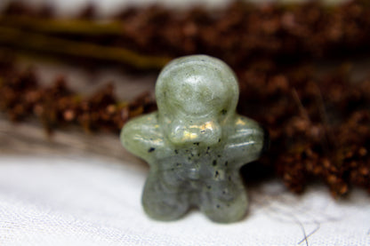 Labradorit - Pepparkaksgubbe 𐀪