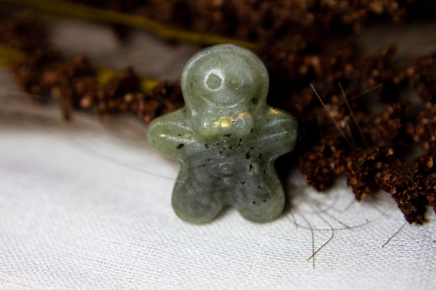 Labradorit - Pepparkaksgubbe 𐀪