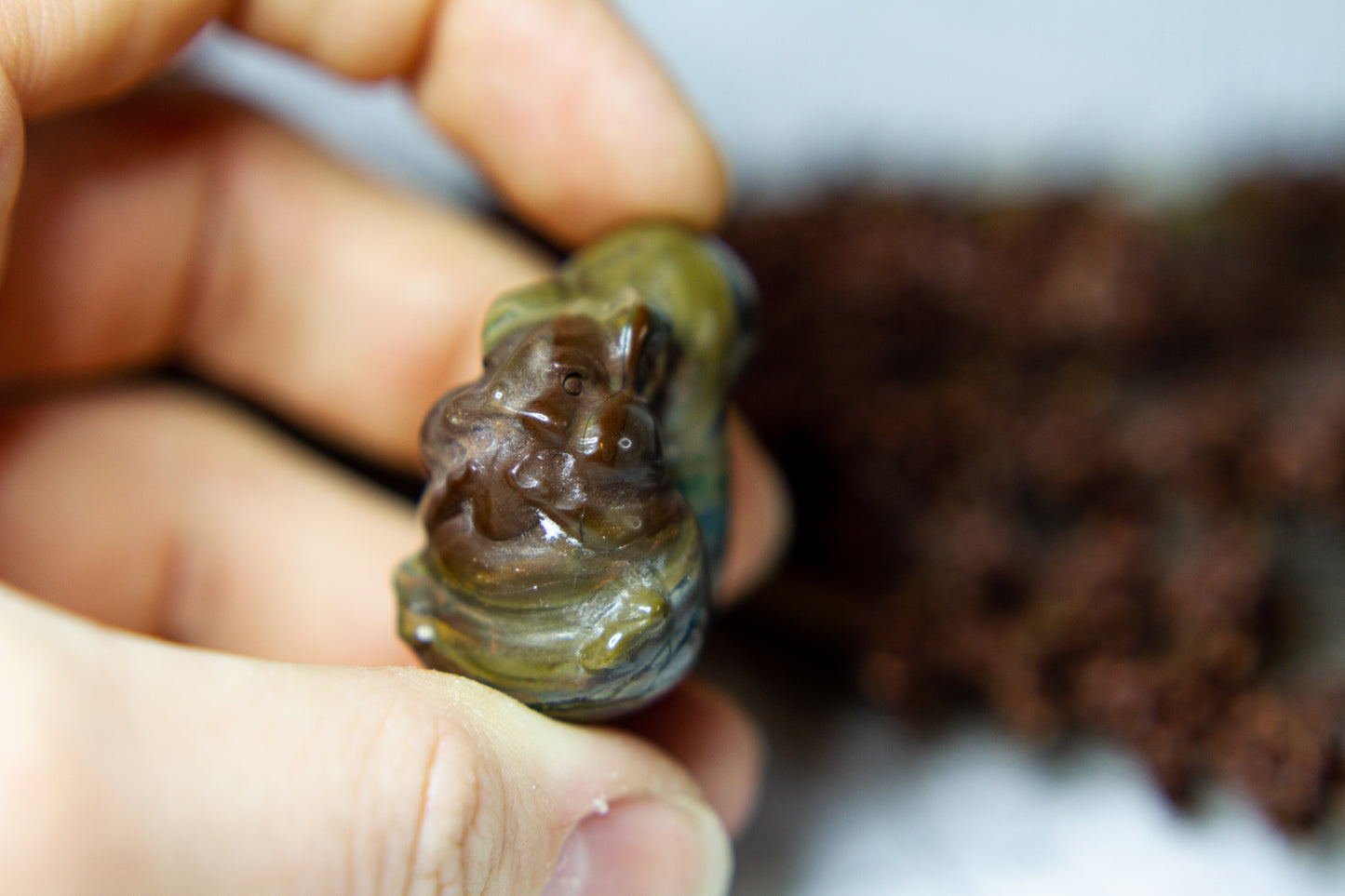 Polychrome Jaspis - Ekorre 🐿