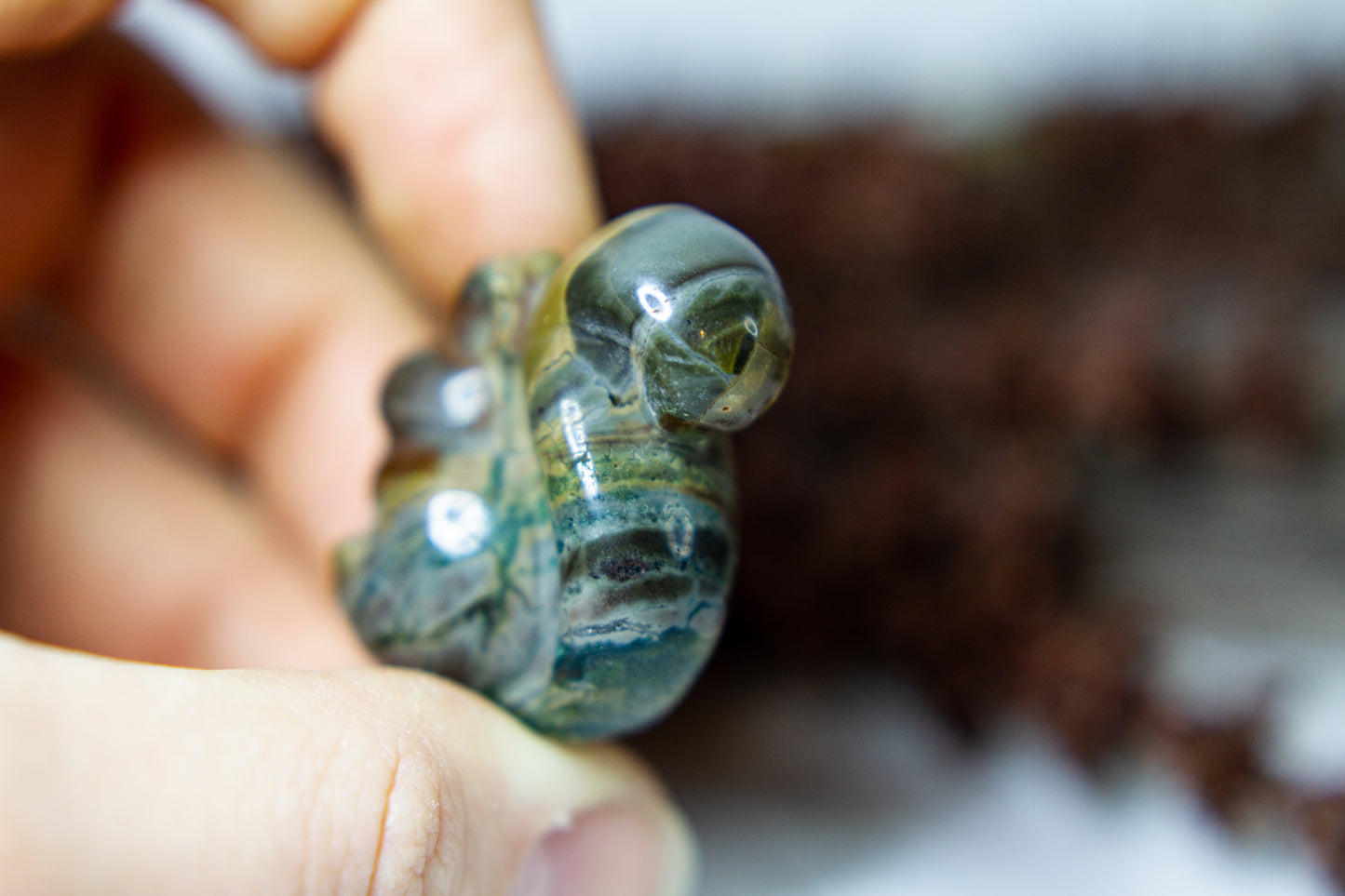 Polychrome Jaspis - Ekorre 🐿