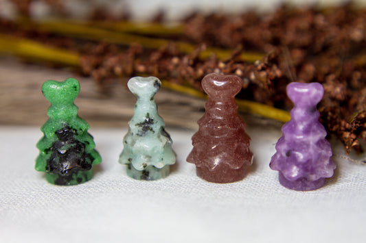 Julgranar med hjärtan 𖢔♡