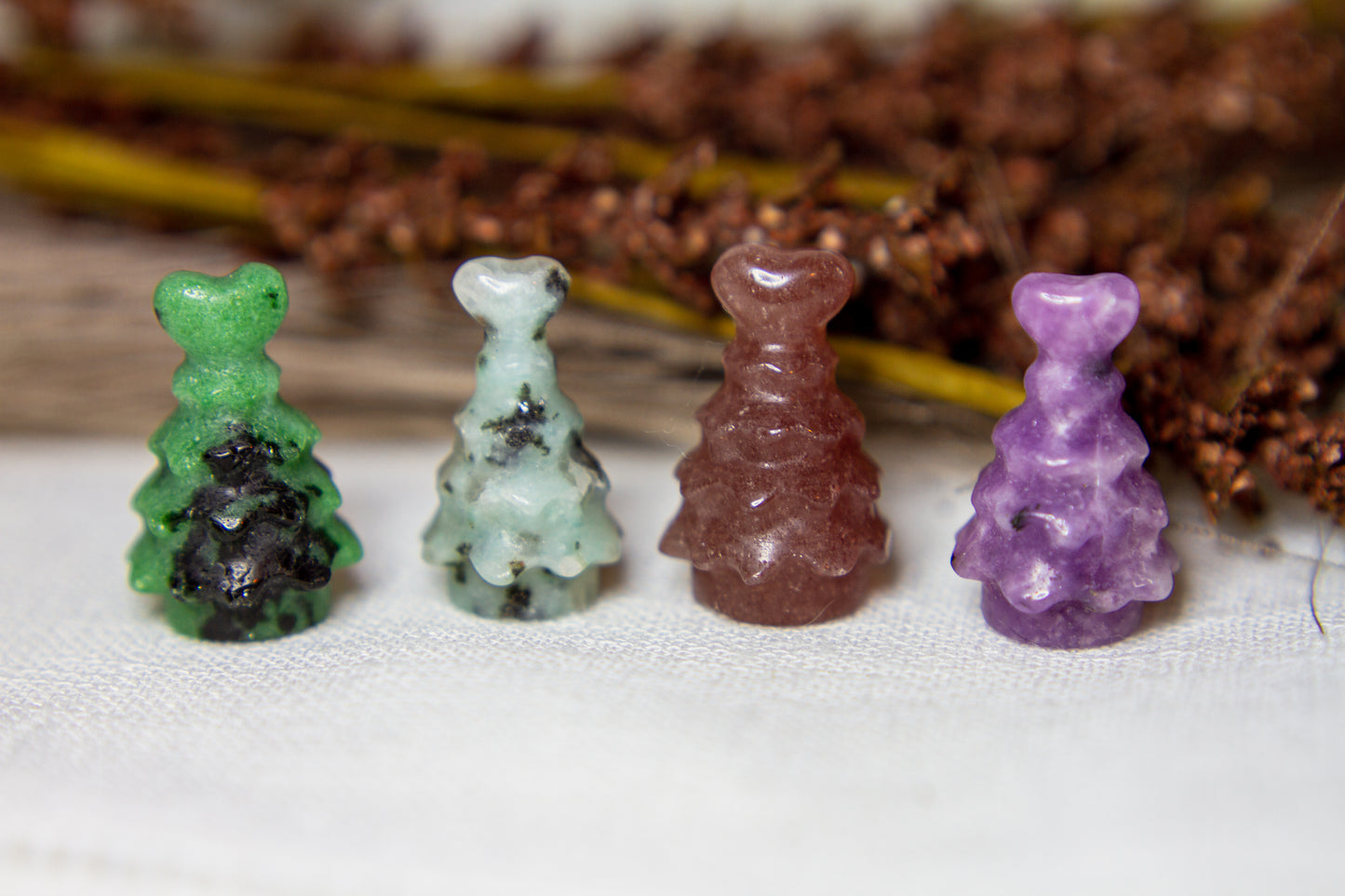 Julgranar med hjärtan 𖢔♡