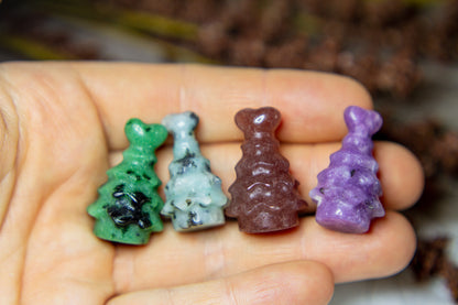 Julgranar med hjärtan 𖢔♡