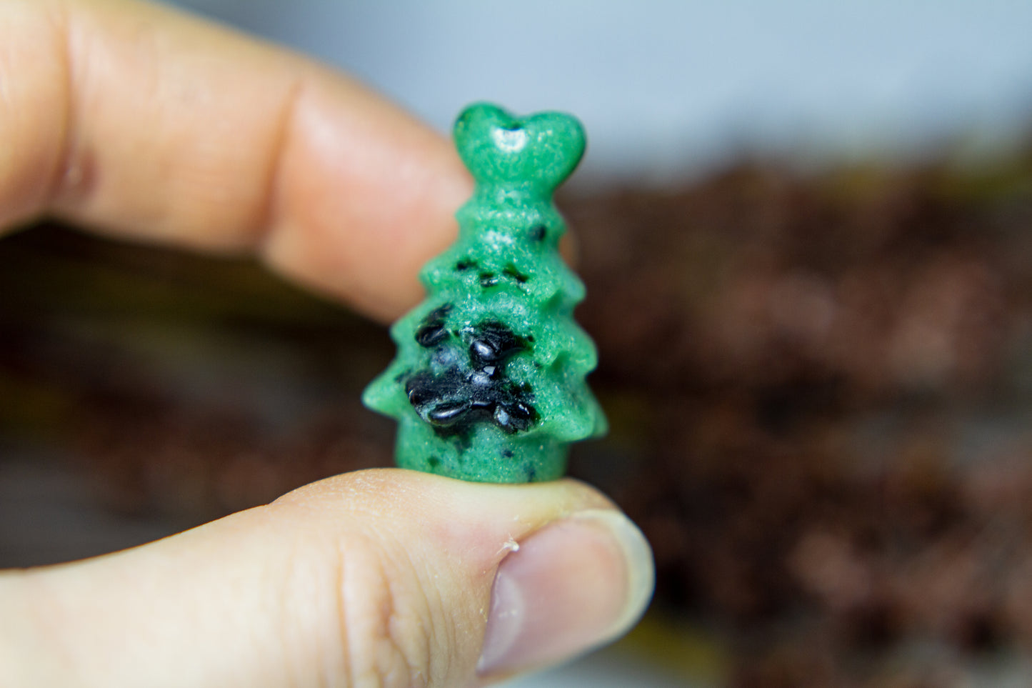 Julgranar med hjärtan 𖢔♡