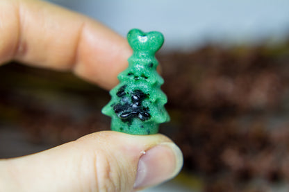 Julgranar med hjärtan 𖢔♡