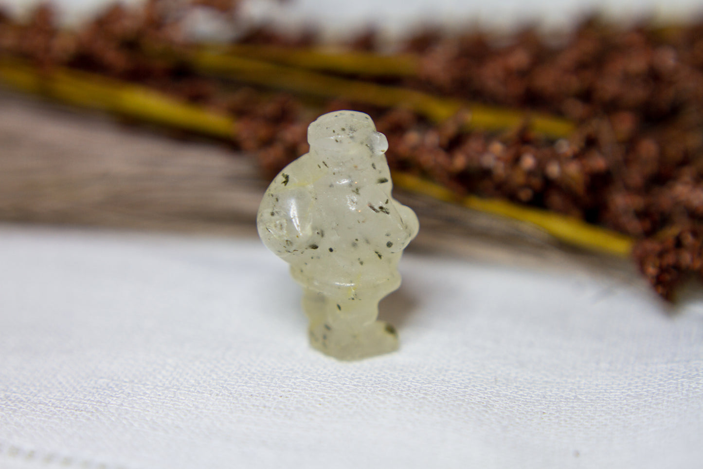 Grön Turmalinkvarts - Jultomte 𖠋