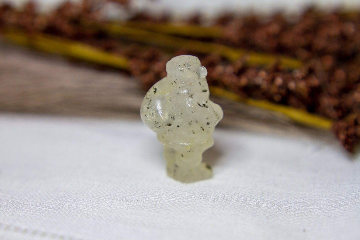 Grön Turmalinkvarts - Jultomte 𖠋