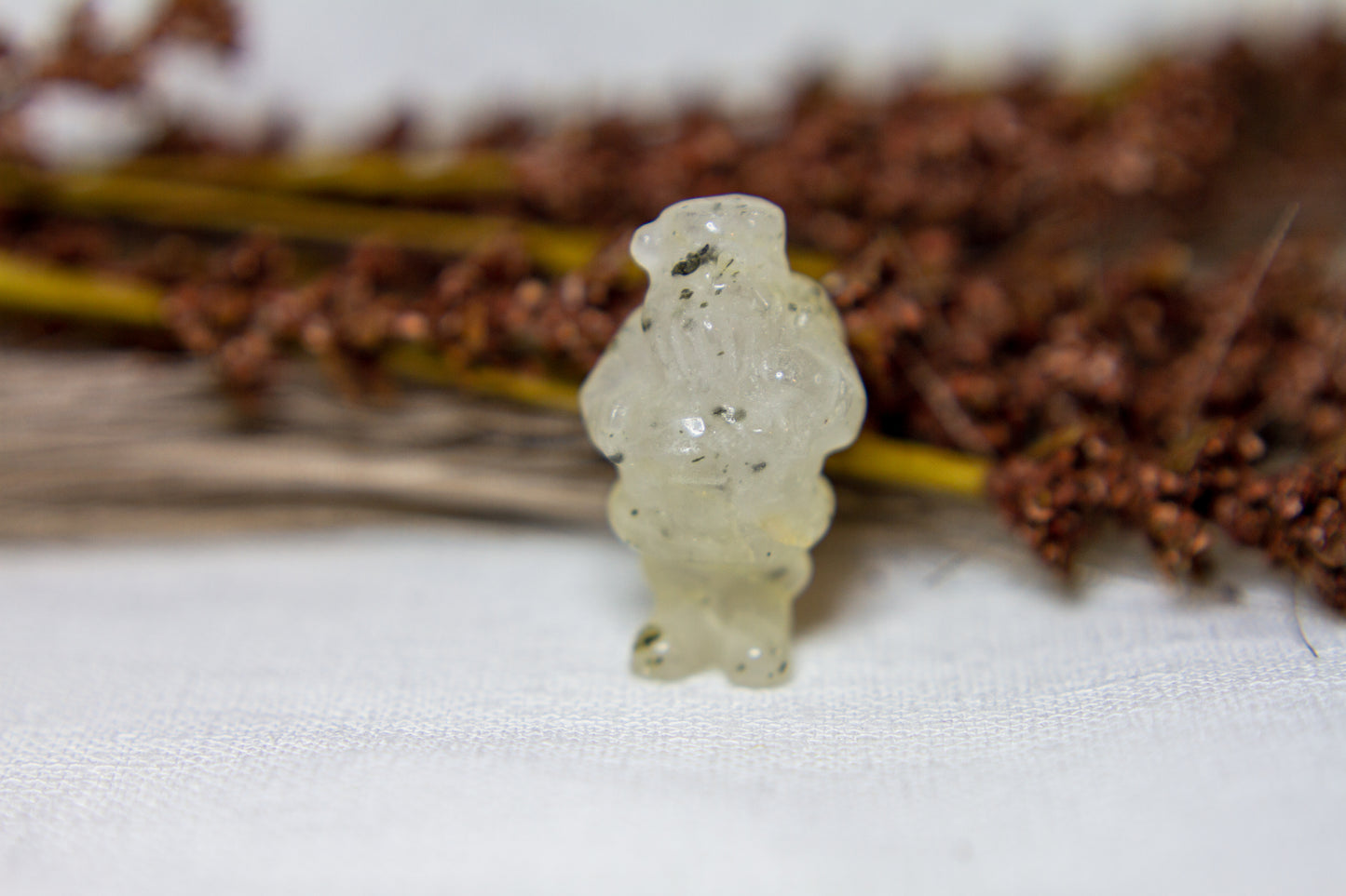 Grön Turmalinkvarts - Jultomte 𖠋