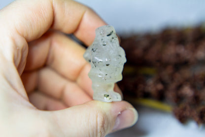 Grön Turmalinkvarts - Jultomte 𖠋