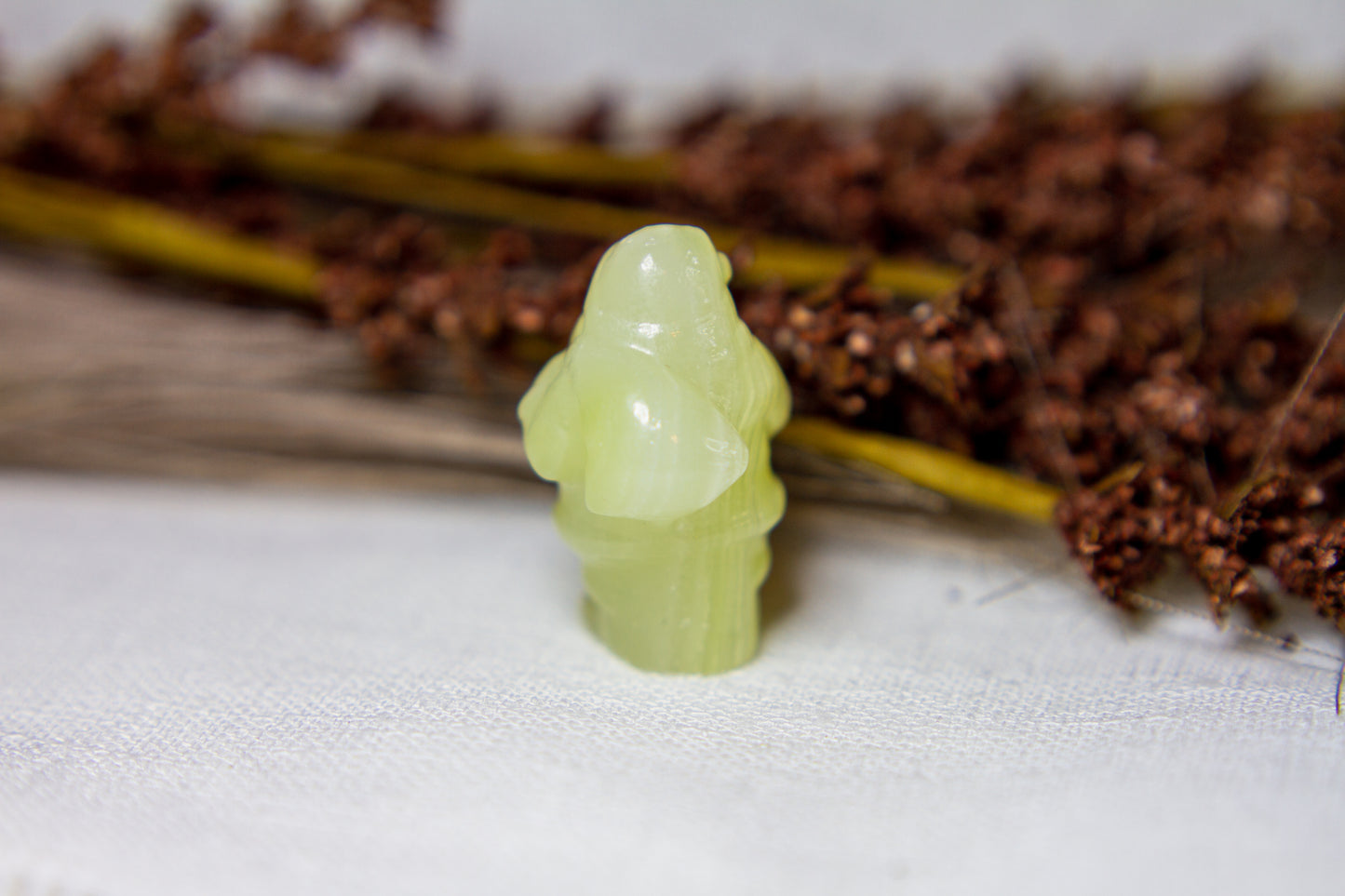 Grön Onyx - Jultomte 𖠋