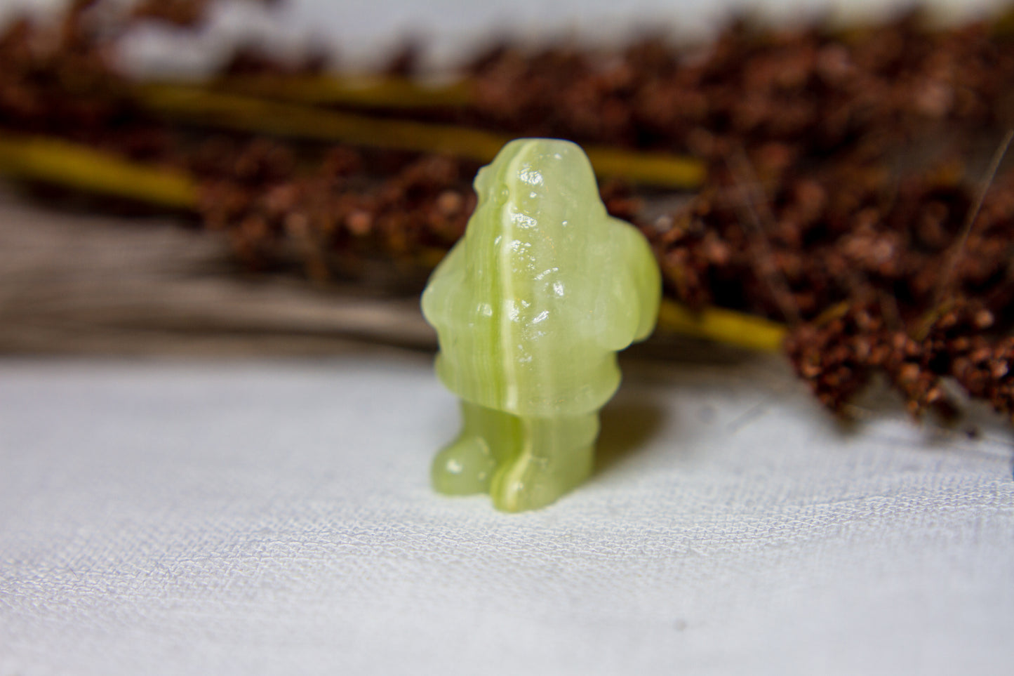 Grön Onyx - Jultomte 𖠋