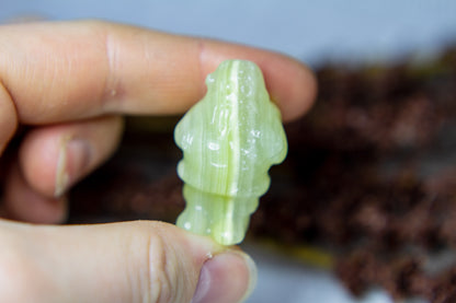 Grön Onyx - Jultomte 𖠋