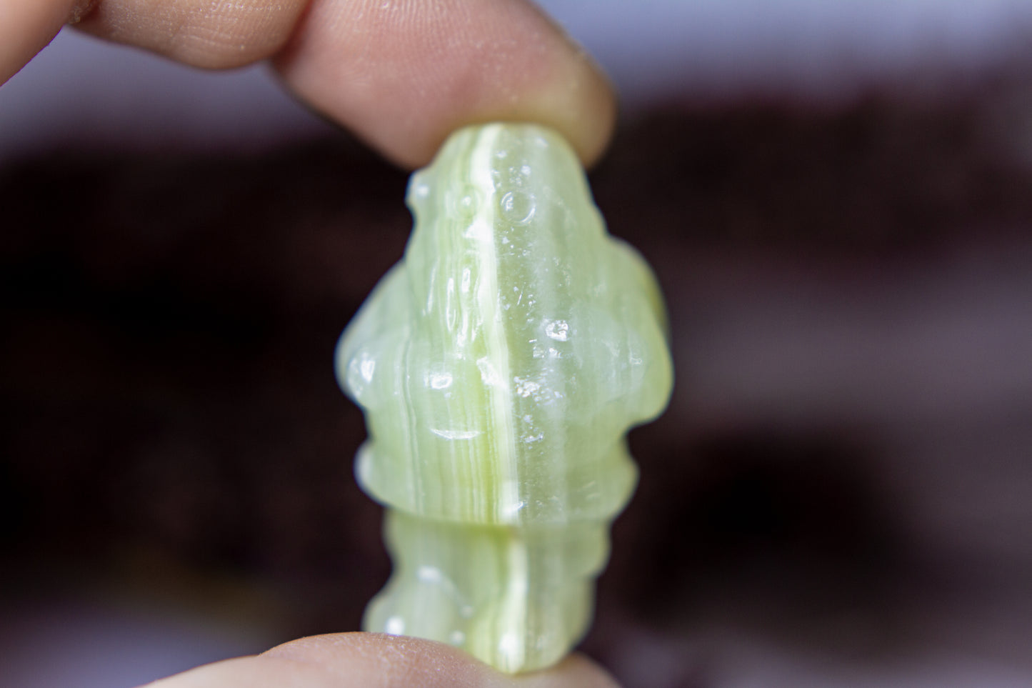 Grön Onyx - Jultomte 𖠋