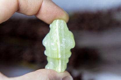 Grön Onyx - Jultomte 𖠋