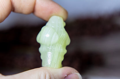 Grön Onyx - Jultomte 𖠋