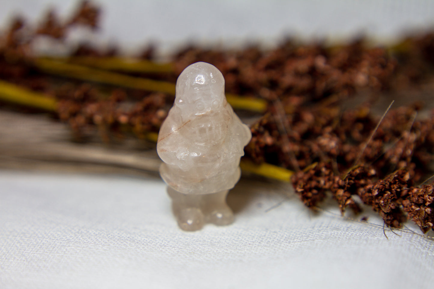 Kvarts (med Golden Healer) - Jultomte 𖠋