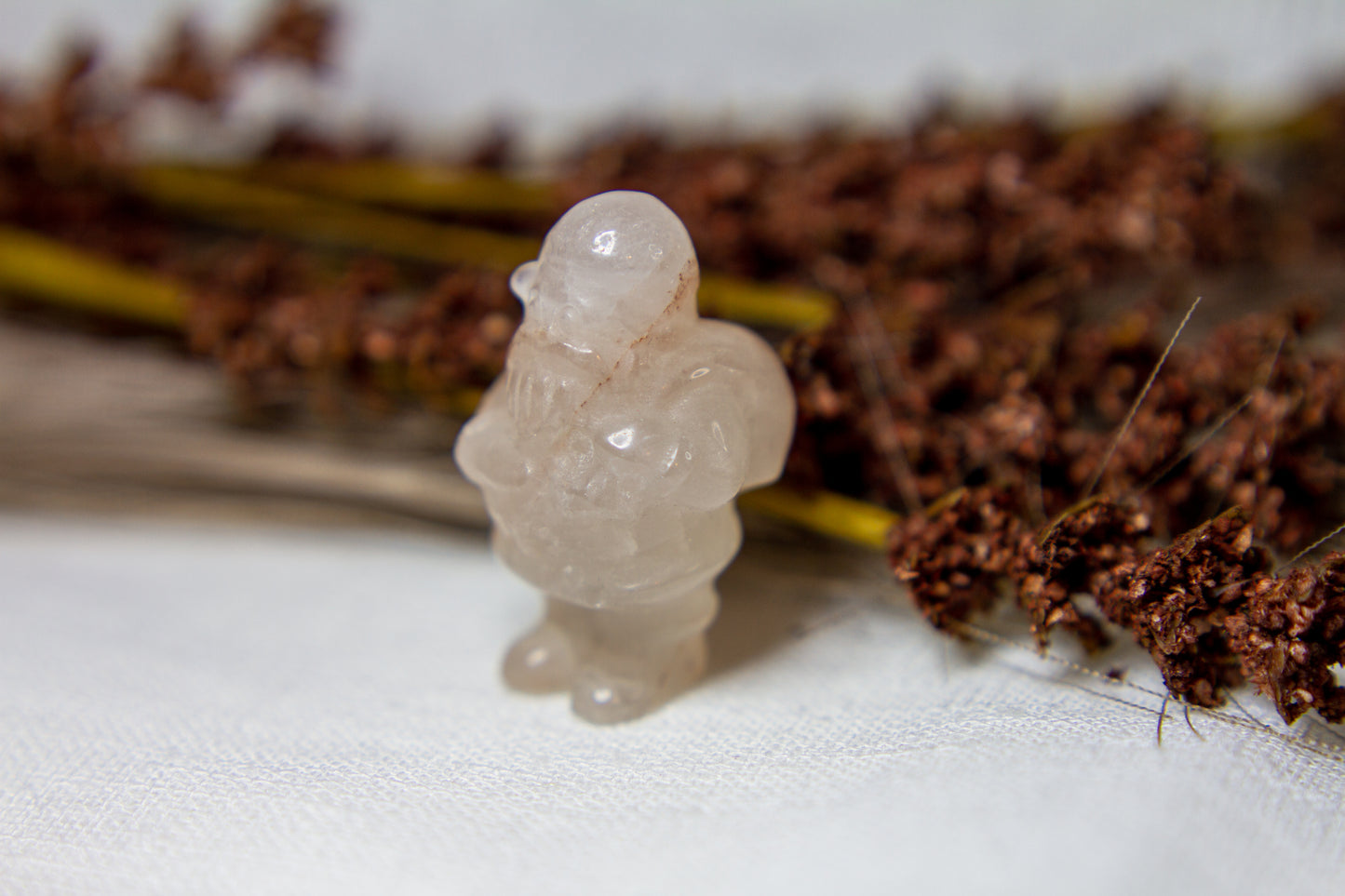 Kvarts (med Golden Healer) - Jultomte 𖠋