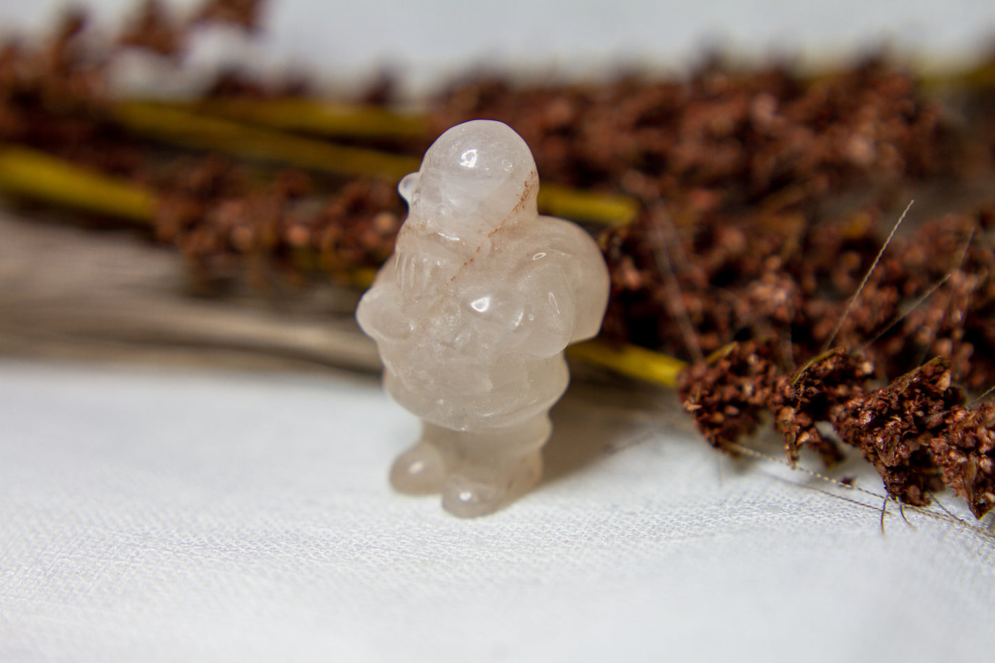 Kvarts (med Golden Healer) - Jultomte 𖠋