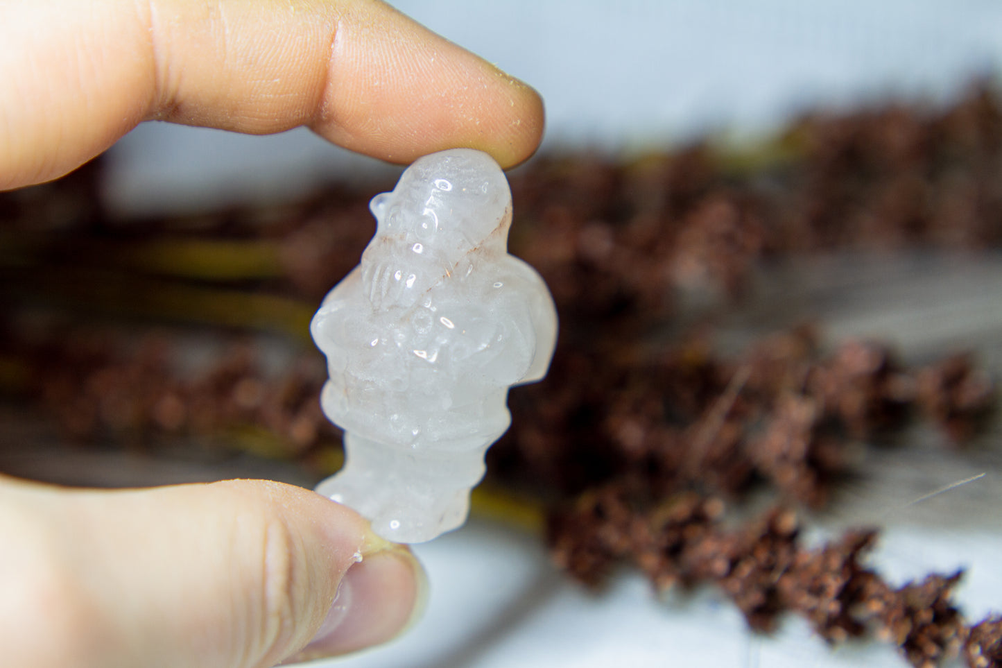 Kvarts (med Golden Healer) - Jultomte 𖠋