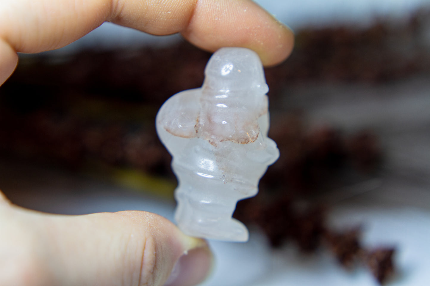 Kvarts (med Golden Healer) - Jultomte 𖠋