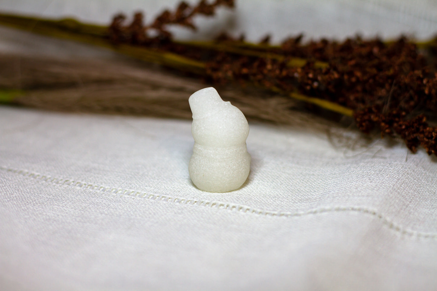 Vit Jade - Snögubbe ☃︎