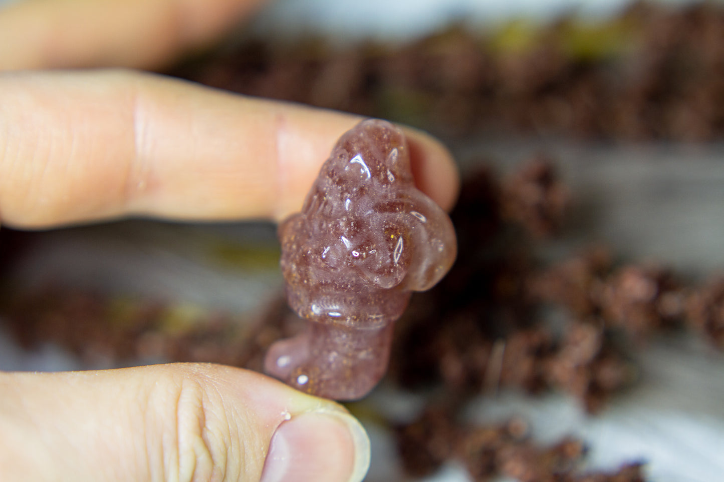 Strawberry Quartz - Santa Claus 𖠋