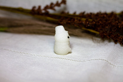 Vit Jade - Snögubbe ☃︎