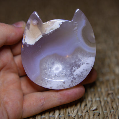 Blomsteragat - bowl cat