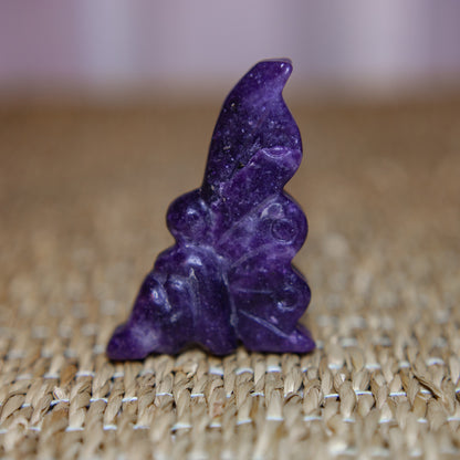 Lepidolite - seated fairy