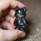 Golden Sheen Obsidian - standing bear