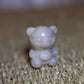 Pink Amethyst - sitting bear