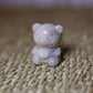 Pink Amethyst - sitting bear