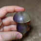 Fluorite - large mushroom