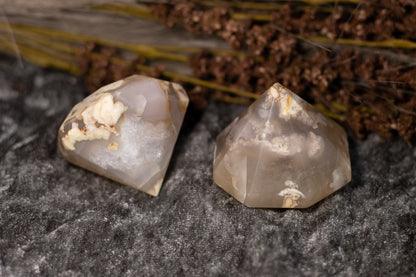 Blomsteragat - stor diamant