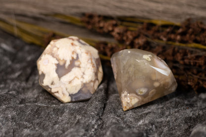 Blomsteragat - stor diamant