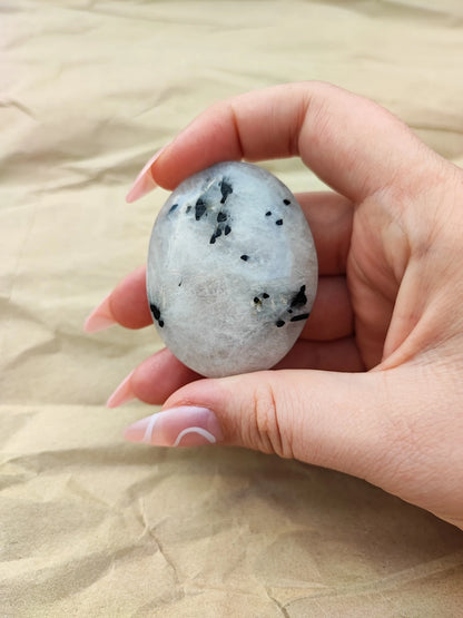 Svart turmalinkvarts - palmstone