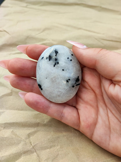 Svart turmalinkvarts - palmstone