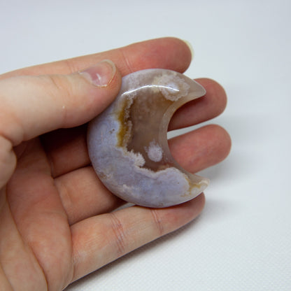 Flower Agate - big moon