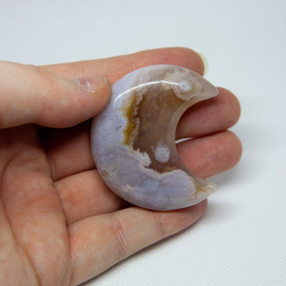 Flower Agate - big moon
