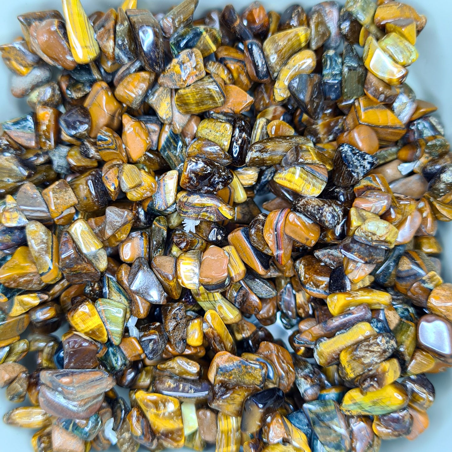 Tiger's eye - chip bracelet