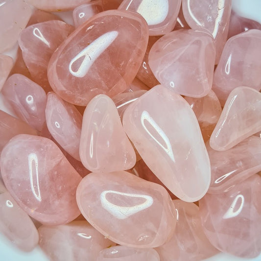 Rose quartz - tumbled