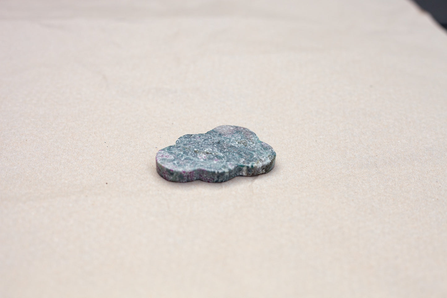 Zoisite with ruby - cloud