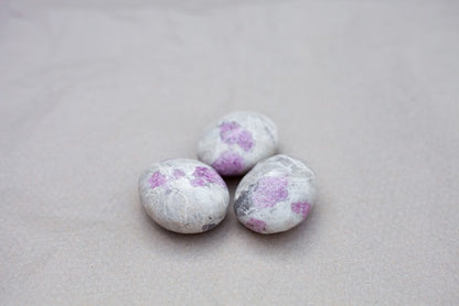 Rosa turmalin i kvarts - palmstone