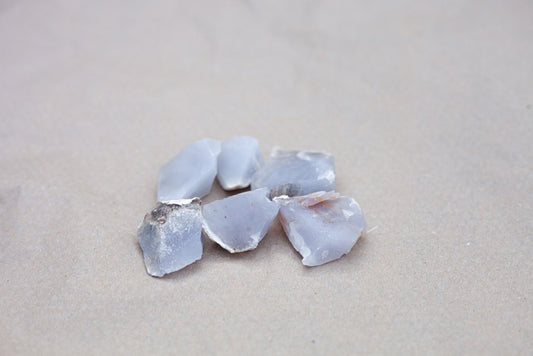 Blue chalcedony - raw