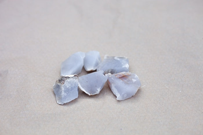 Blue chalcedony - raw