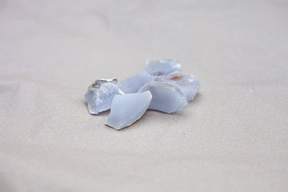 Blue chalcedony - raw