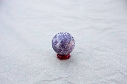 Lepidolite - sphere
